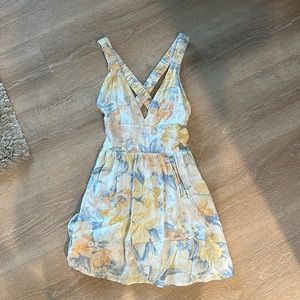 Abercrombie linen dress/romper size Small
